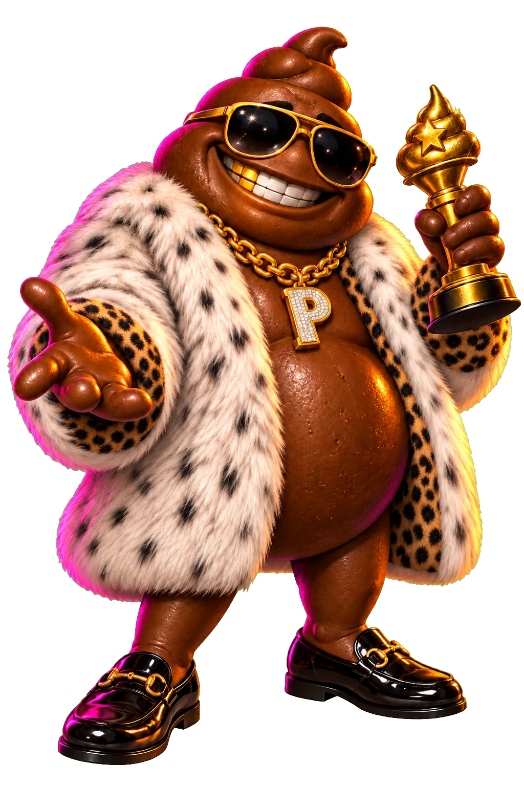 Poo Star, the star of the show